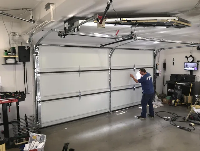 Professional garage door repair service by St. Simons Garage Door Repair in St. Simons