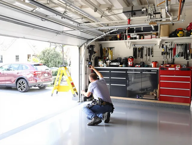 Local garage door repair service by St. Simons Garage Door Repair in St. Simons