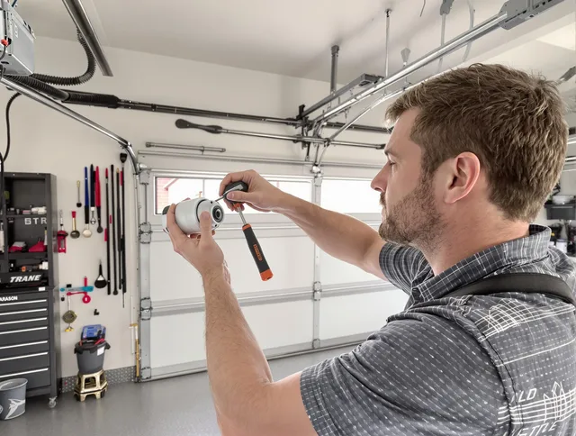 Garage door opener repair service by St. Simons Garage Door Repair in St. Simons